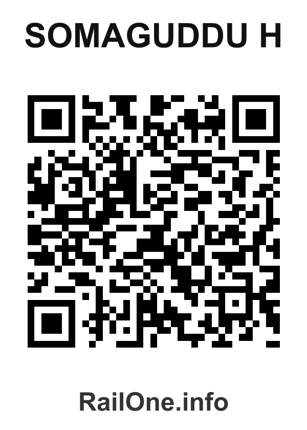 RailOne QR Code for Somaguddu H station