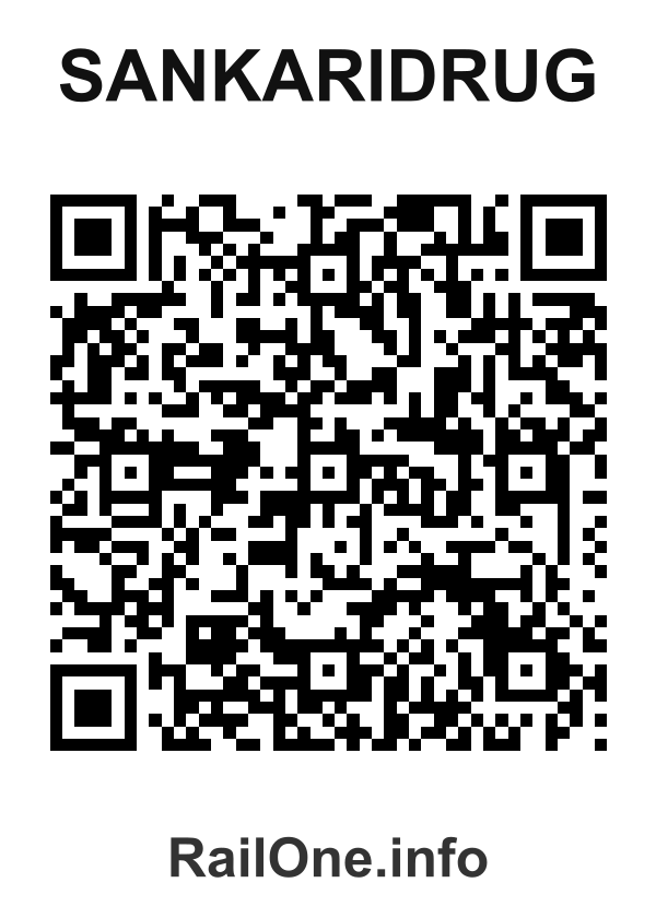 RailOne QR Code for Sankaridrug station