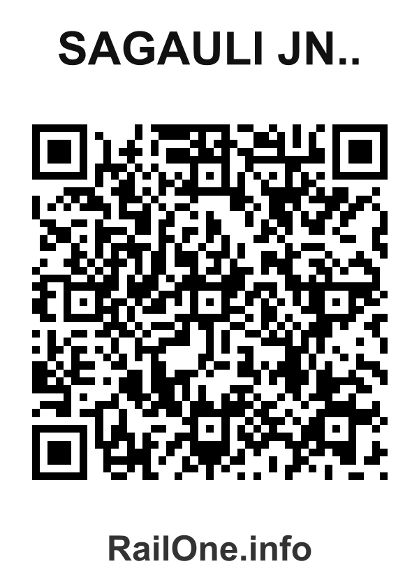 RailOne QR Code for Sagauli Jn.. station