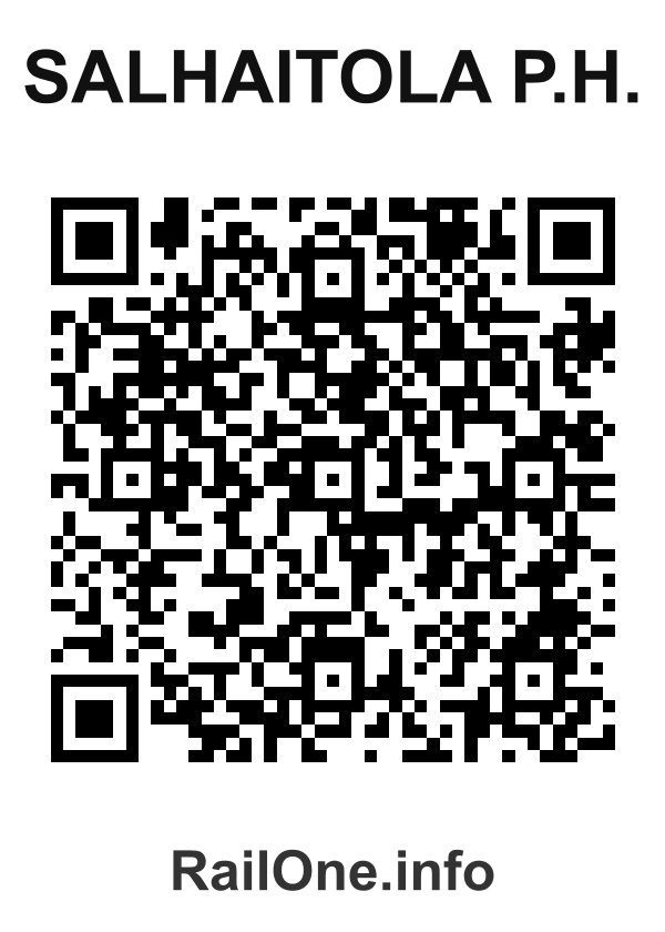 RailOne QR Code for Salhaitola P.h. station
