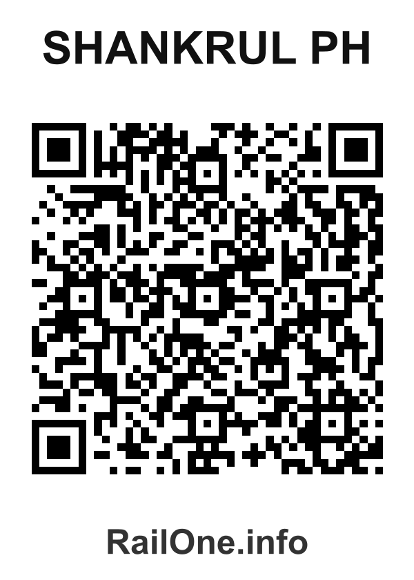 RailOne QR Code for Shankrul Ph station