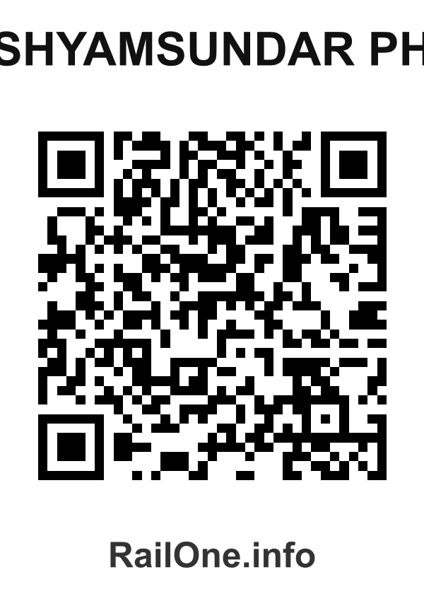 RailOne QR Code for Shyamsundar Ph station