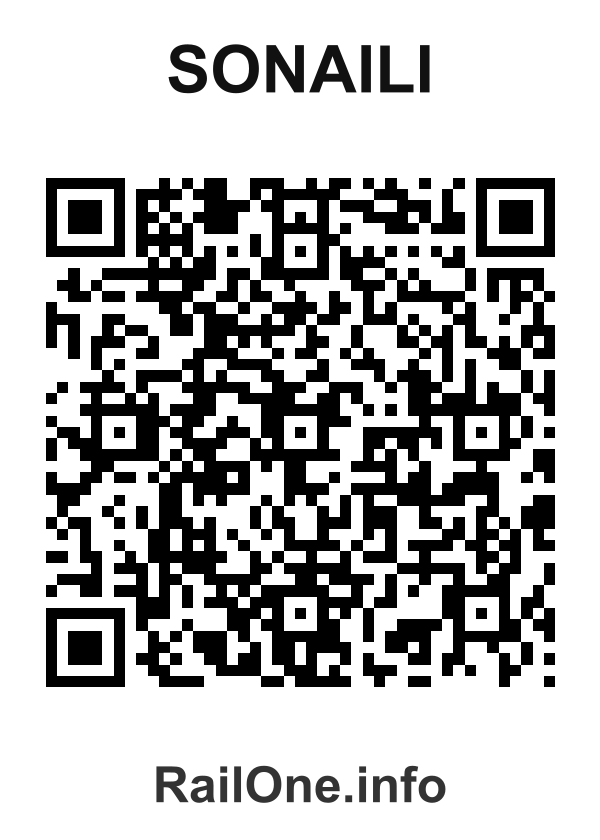RailOne QR Code for Sonaili station