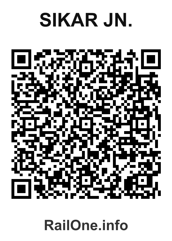 RailOne QR Code for Sikar Jn. station