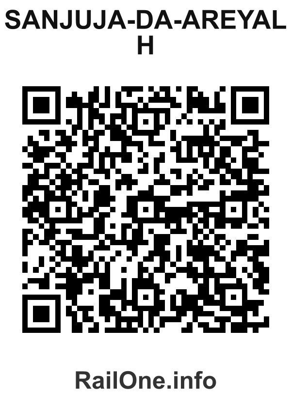RailOne QR Code for Sanjuja-da-areyal H station