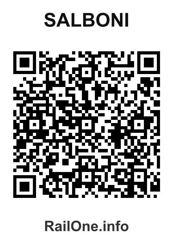 RailOne QR Code for Salboni station