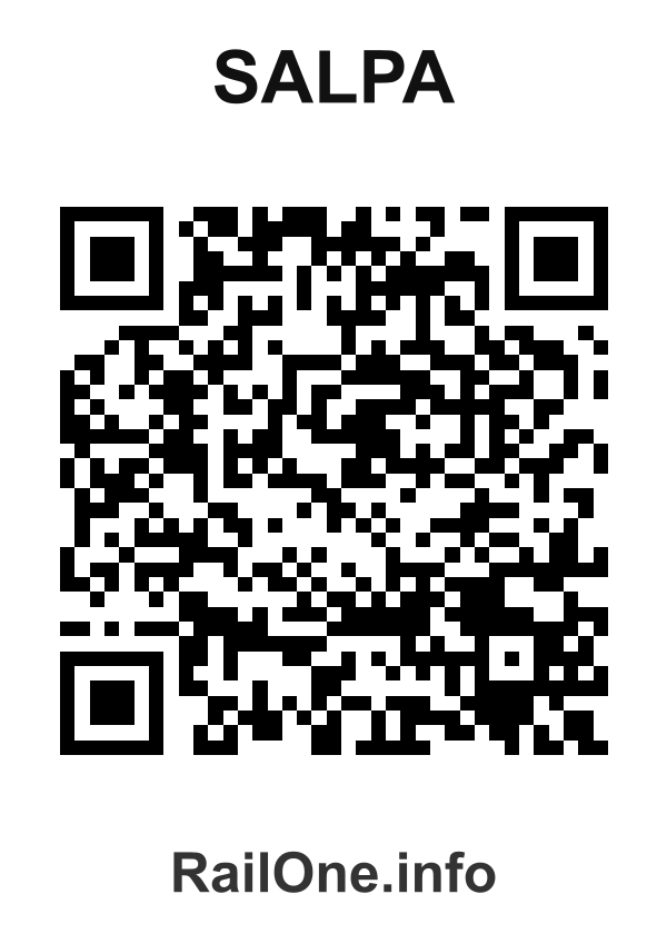 RailOne QR Code for Salpa station