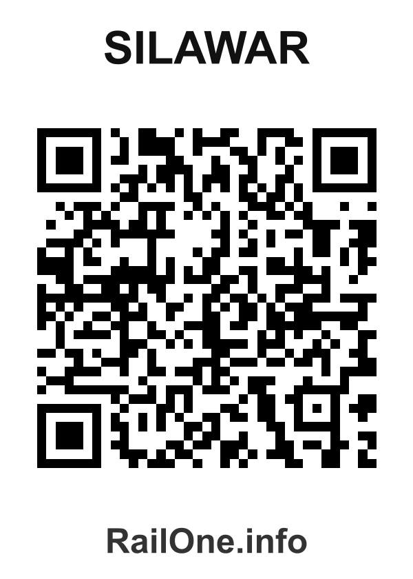 RailOne QR Code for Silawar station