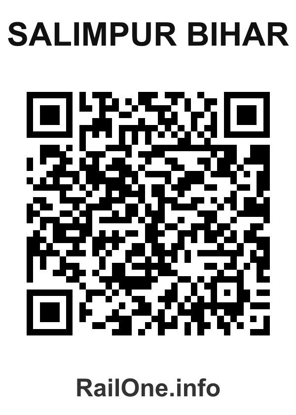 RailOne QR Code for Salimpur Bihar station