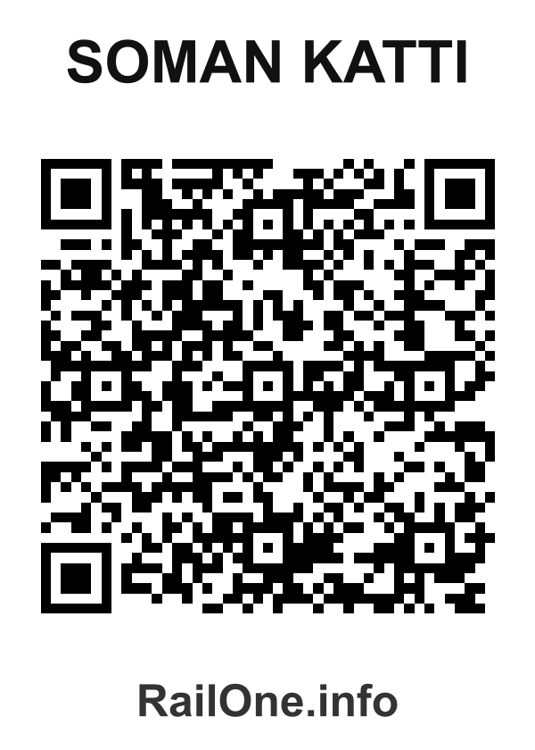 RailOne QR Code for Soman Katti station