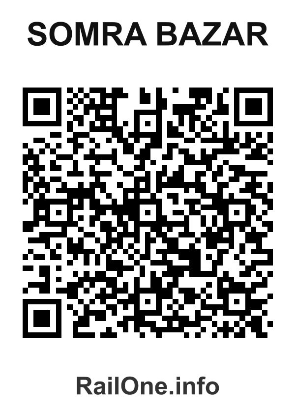 RailOne QR Code for Somra Bazar station