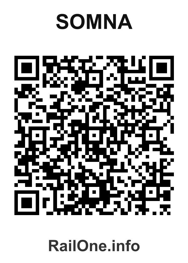 RailOne QR Code for Somna station