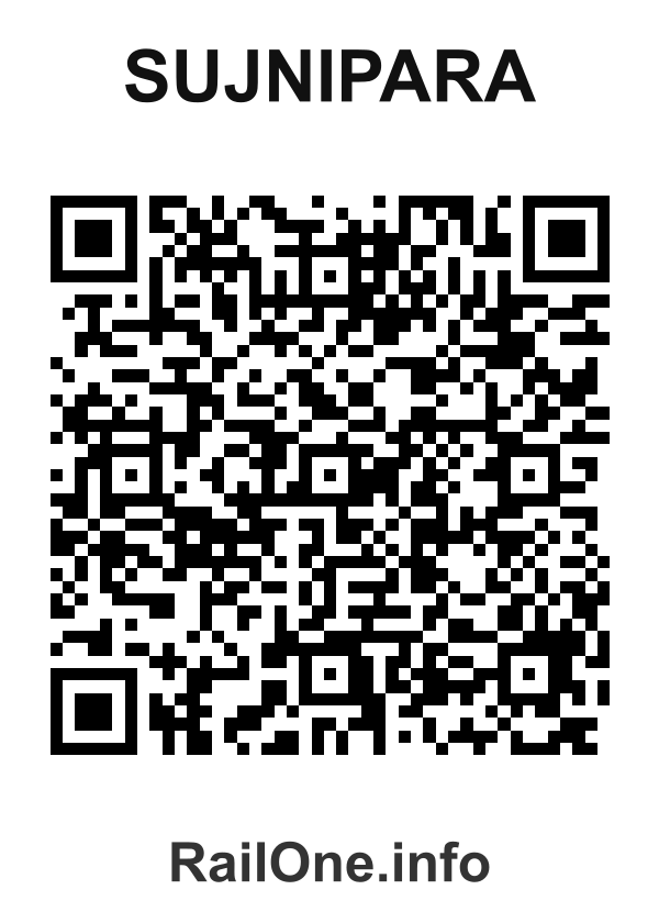 RailOne QR Code for Sujnipara station