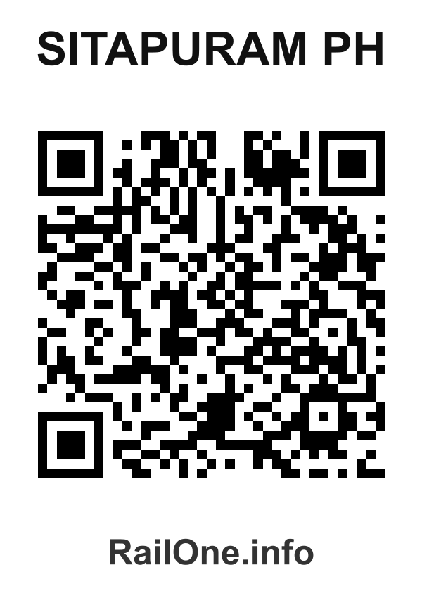 RailOne QR Code for Sitapuram Ph station