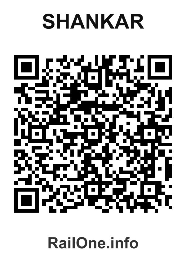 RailOne QR Code for Shankar station