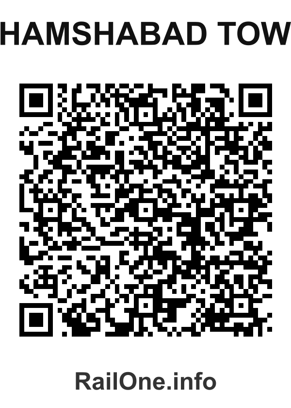 RailOne QR Code for Shamshabad Town station