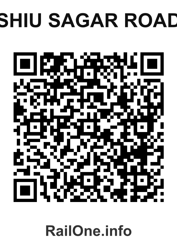 RailOne QR Code for Shiu Sagar Road station