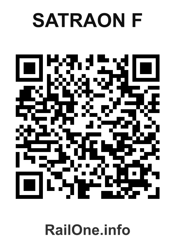 RailOne QR Code for Satraon F station
