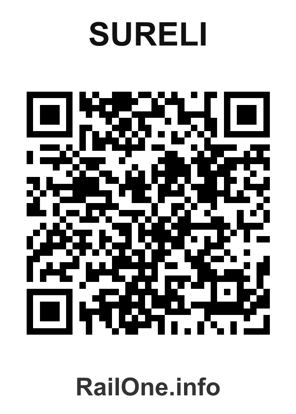 RailOne QR Code for Sureli station