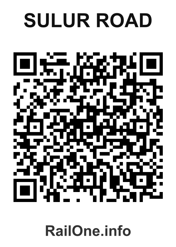 RailOne QR Code for Sulur Road station