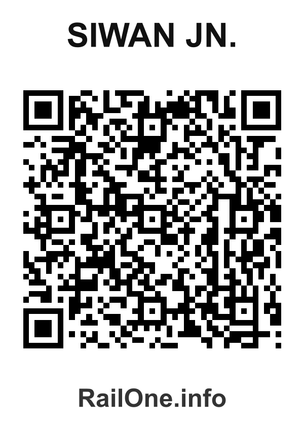 RailOne QR Code for Siwan Jn. station