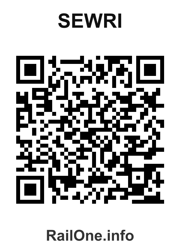 RailOne QR Code for Sewri station