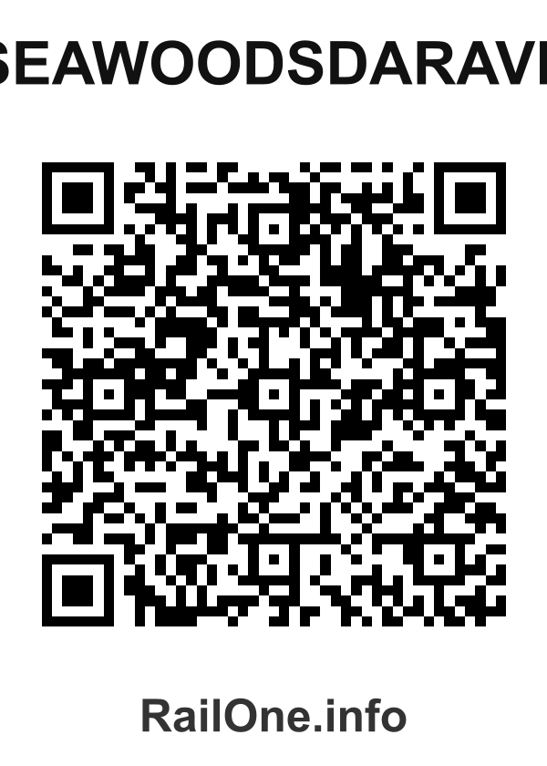 RailOne QR Code for Seawoodsdarave station