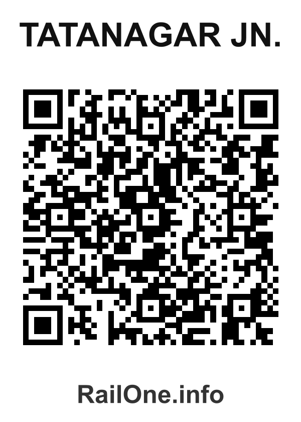 RailOne QR Code for Tatanagar Jn. station
