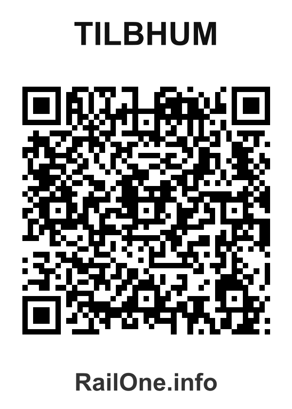 RailOne QR Code for Tilbhum station