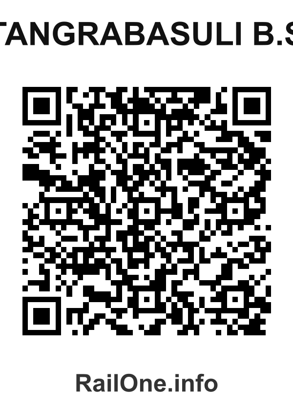 RailOne QR Code for Tangrabasuli B.s station