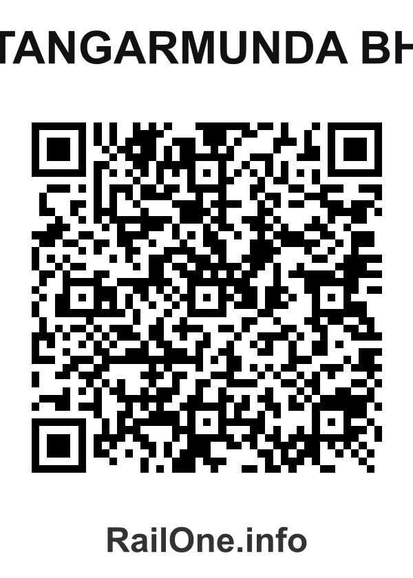 RailOne QR Code for Tangarmunda Bh station