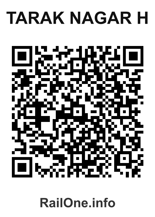 RailOne QR Code for Tarak Nagar H station