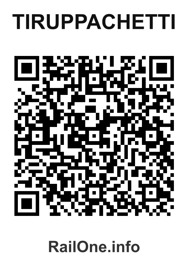 RailOne QR Code for Tiruppachetti station
