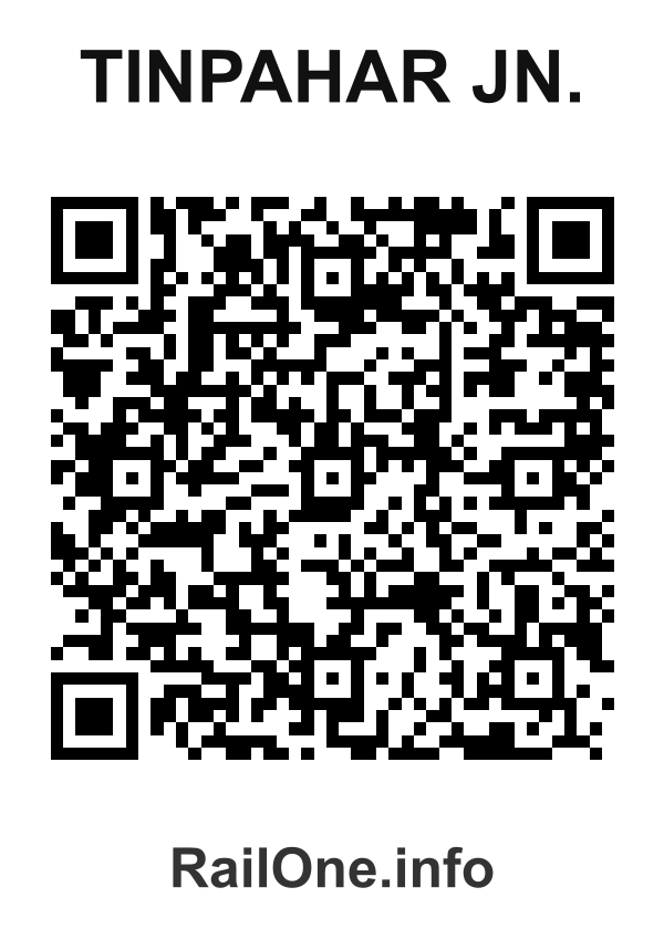 RailOne QR Code for Tinpahar Jn. station
