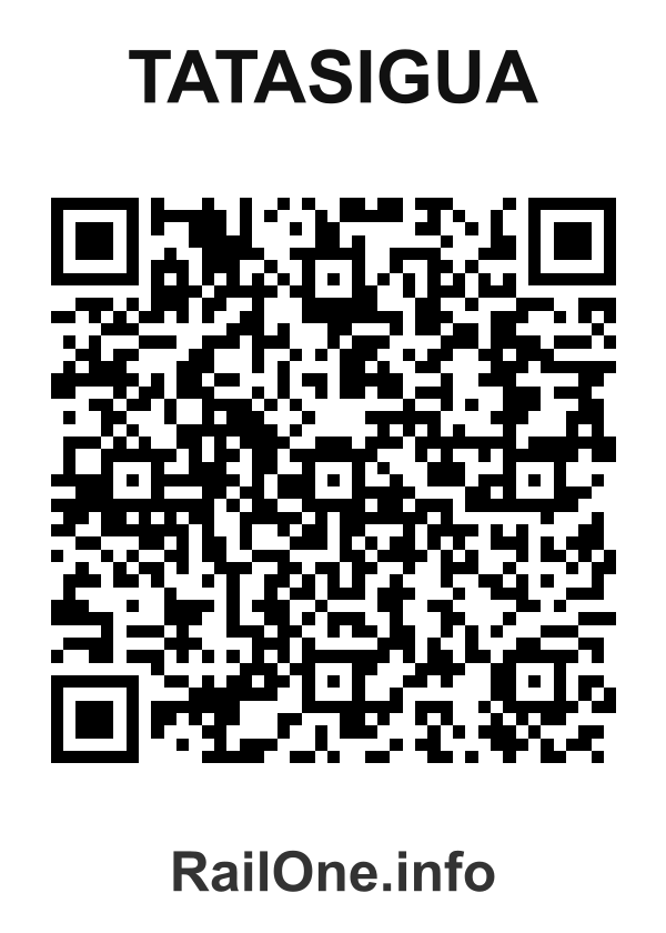 RailOne QR Code for Tatasigua station