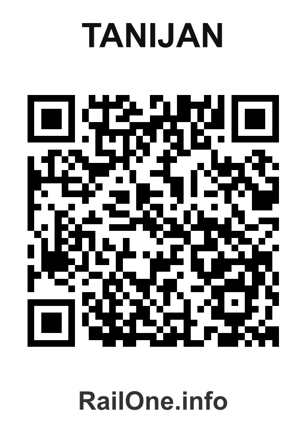RailOne QR Code for Tanijan station