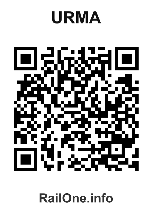 RailOne QR Code for Urma station