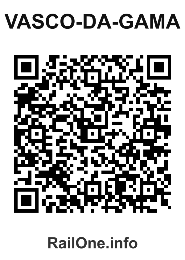 RailOne QR Code for Vasco-da-gama station