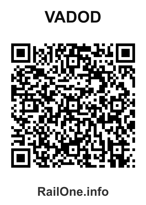 RailOne QR Code for Vadod station