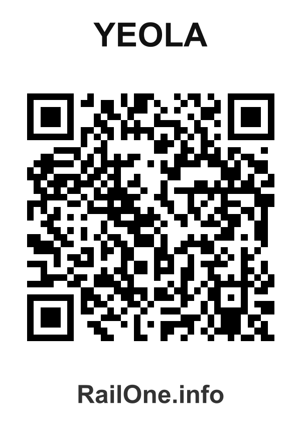 RailOne QR Code for Yeola station